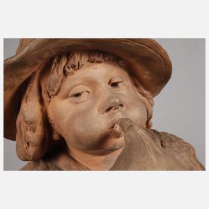 Edmond Lefever Dudelsackspieler "Piccolo"