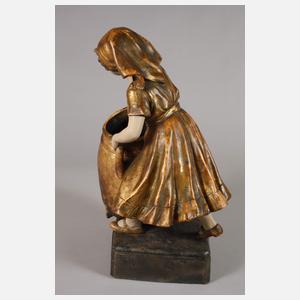 Goldscheider Wien "Mädchen mit Kessel"