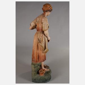 F. Foucher, große Figurengruppe "Seras tu sage"