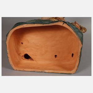 F. Foucher, große Figurengruppe "Seras tu sage"