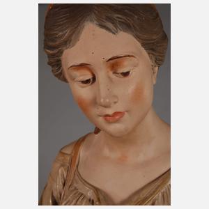 F. Foucher, große Figurengruppe "Seras tu sage"