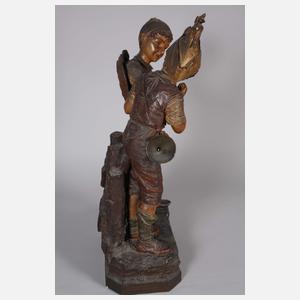 Amphora zwei kleine Krieger