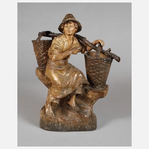 Goldscheider Wien "Korbträger"