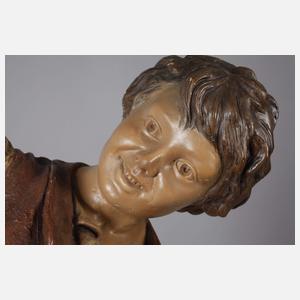 Goldscheider Wien "Der Seifenbläser"