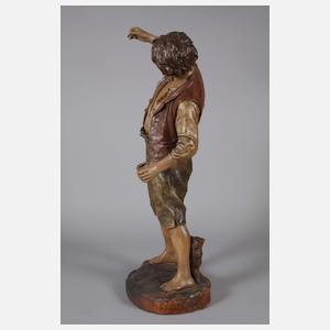 Goldscheider Wien "Der Seifenbläser"