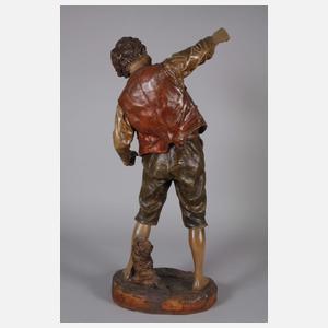 Goldscheider Wien "Der Seifenbläser"