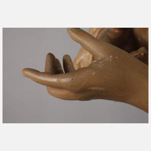 Goldscheider Wien "Der kleine Meisterschütze"