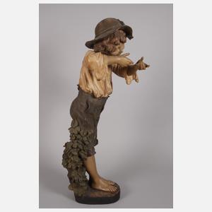 Goldscheider Wien "Der kleine Meisterschütze"