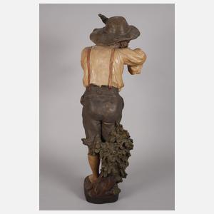 Goldscheider Wien "Der kleine Meisterschütze"