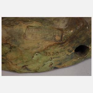 Goldscheider Wien Knabe mit Rute