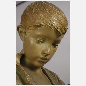 Goldscheider Wien "Korbflechter"