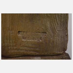 Goldscheider Wien "Korbflechter"