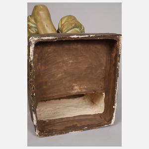 Goldscheider Wien "Korbflechter"