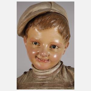 Johann Maresch Aussig Marktjunge mit Körben