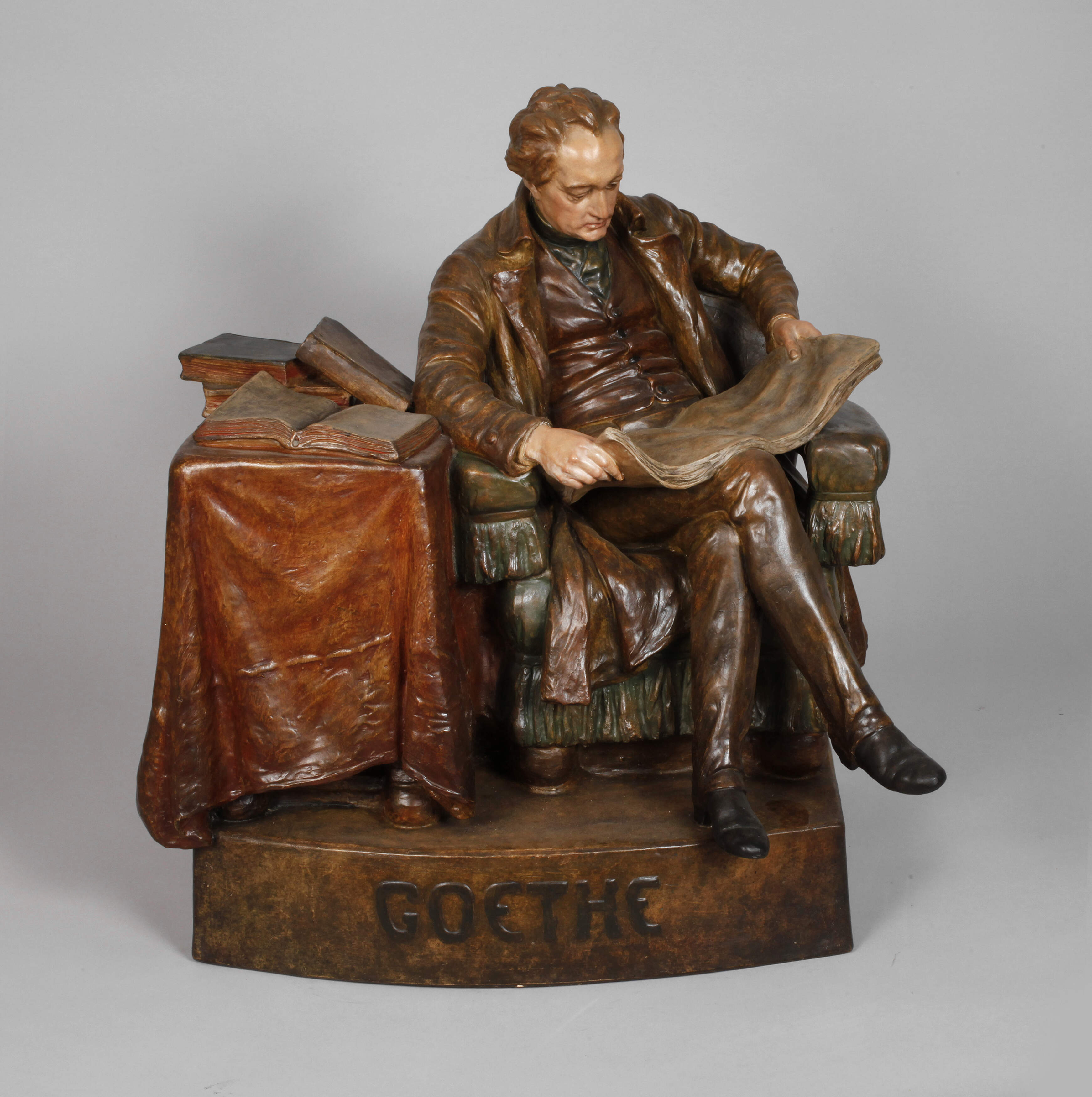 Goldscheider Wien "Goethe"