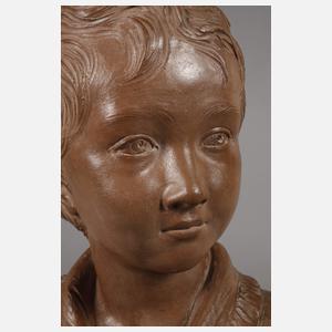 nach Jean Antoine Houdon, Kinderbüste