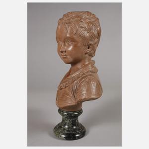 nach Jean Antoine Houdon, Kinderbüste