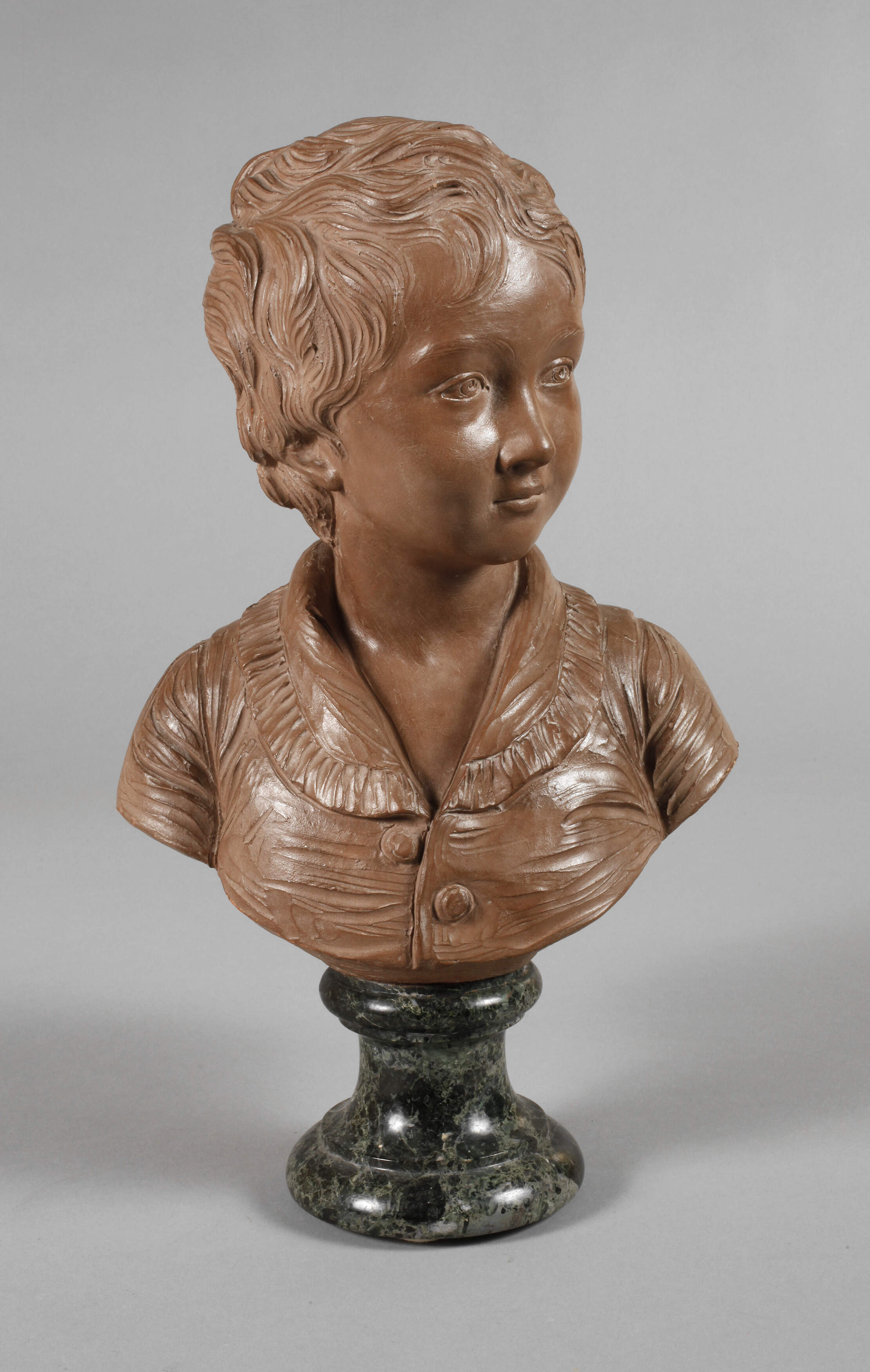 nach Jean Antoine Houdon, Kinderbüste