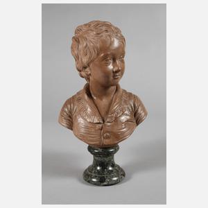 nach Jean Antoine Houdon, Kinderbüste