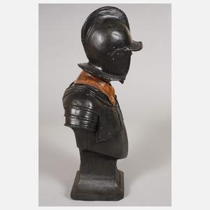 Goldscheider Wien Büste Don Quijote