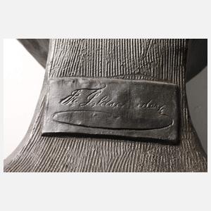 Goldscheider Wien Büste Don Quijote