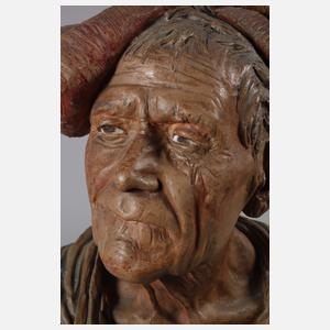 Büste neapolitanischer Fischer