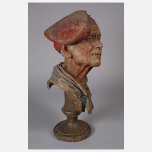 Büste neapolitanischer Fischer