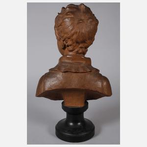 nach Jean-Antoine Houdon, Kinderbüste