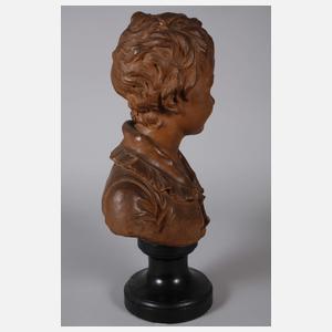 nach Jean-Antoine Houdon, Kinderbüste