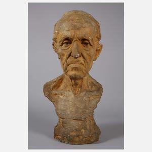 Portraitbüste alter Mann
