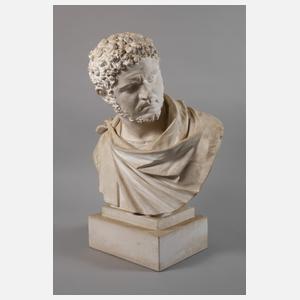Große Büste des römischen Kaisers Caracalla