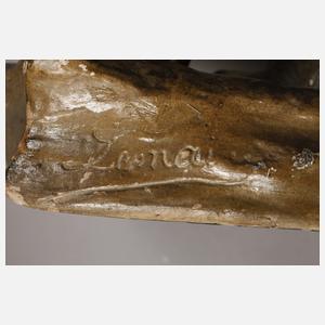 Lemaire, Tischlampe Kind mit Hund