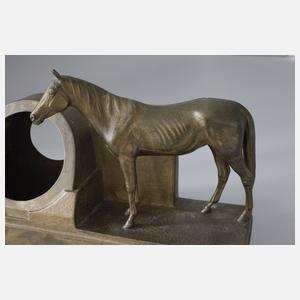 Anton Puchegger, Uhrengehäuse mit Vollblutpferd