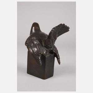 Edmund Gomanski, balzender Auerhahn