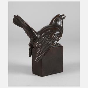 Edmund Gomanski, balzender Auerhahn