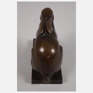 Grete Budde, hockender Hase