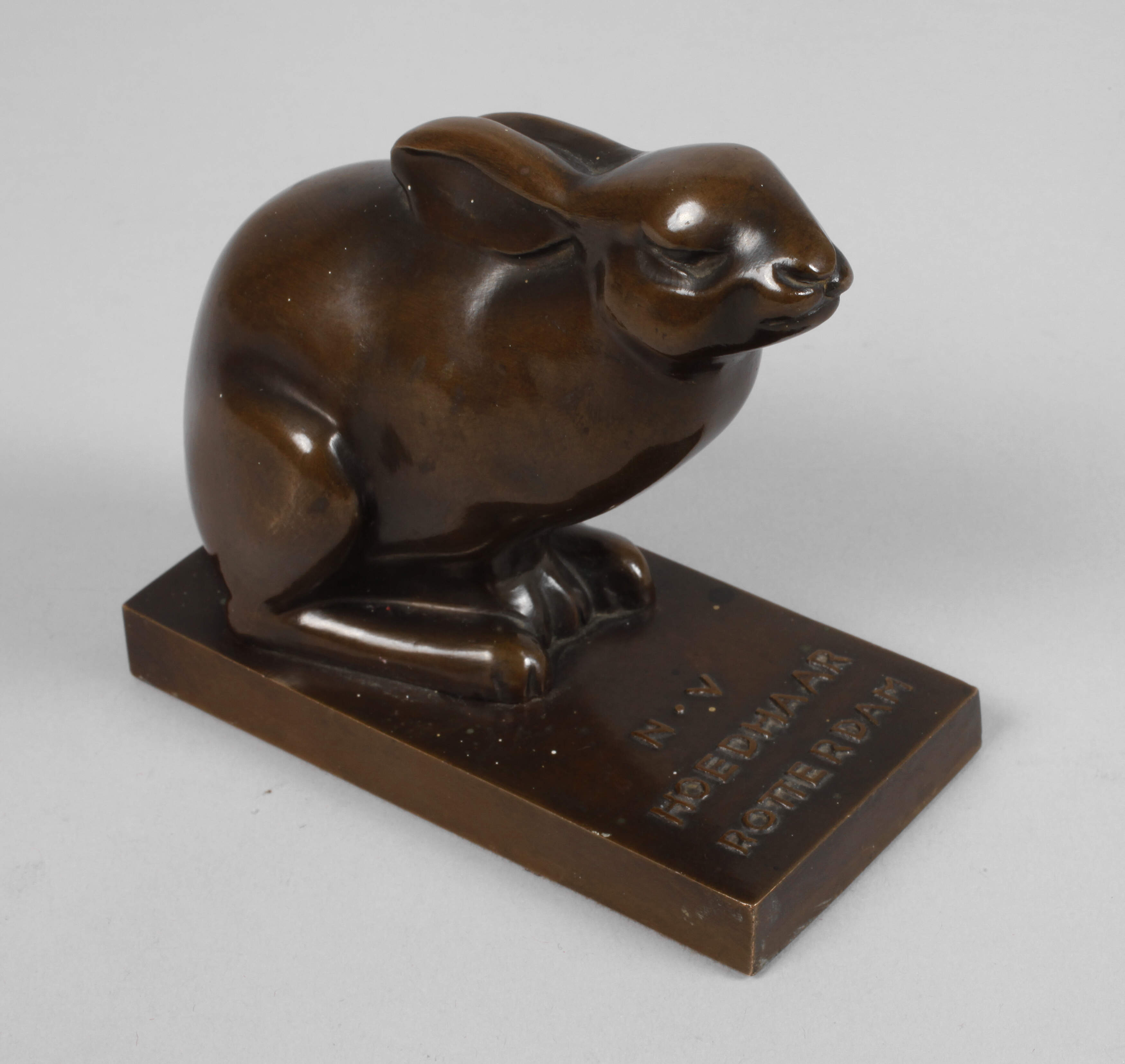 Grete Budde, hockender Hase