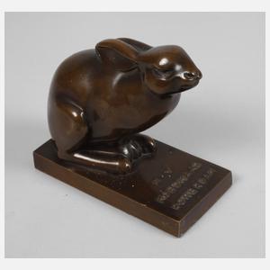 Grete Budde, hockender Hase