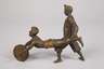 Kleinbronze Paar Zirkusartisten