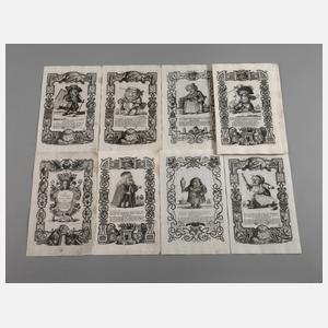 Elias Baeck, Graphikfolge Il Callotto resuscitato