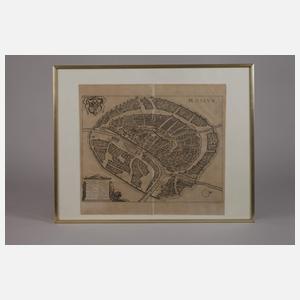 Matthäus Merian d. Ä., Moskau aus der Vogelschau