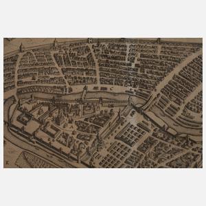 Matthäus Merian d. Ä., Moskau aus der Vogelschau