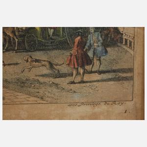 Jacques Rigaud, Schloss Marly-le-Roi bei Versailles