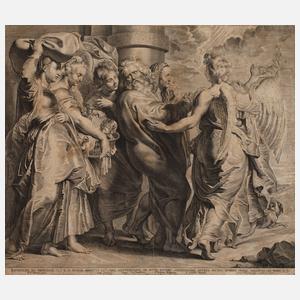 Lucas Vorsterman I, Lot verlässt die Stadt Sodom