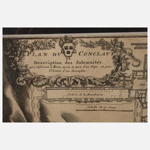 Plan eines Konklaves im Vatikan