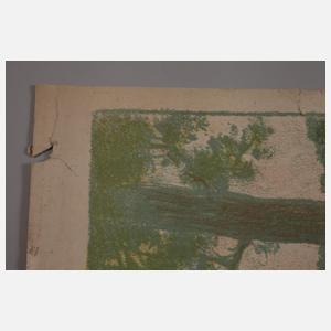 Heinrich Ludwig von Gleichen-Rußwurm, Am Feldrand