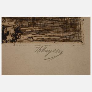 Prof. Theodor Hagen, Der Waldteich