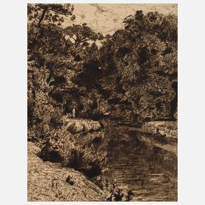 Prof. Theodor Hagen, Der Waldteich