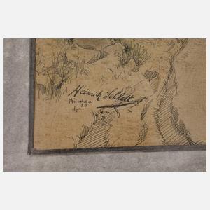 nach Heinrich Schlitt, Konvolut Graphiken