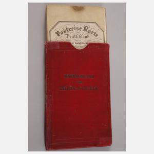 "Post-Reise-Karte von Deutschland"